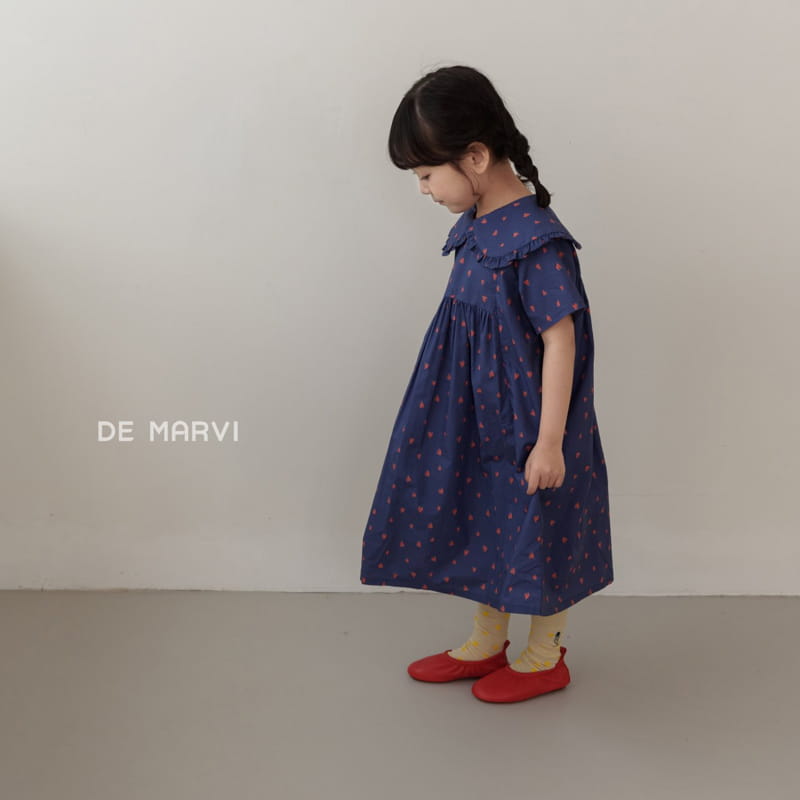 DE MARVI - Korean Children Fashion - #Kfashion4kids - Heart One-piece - 2