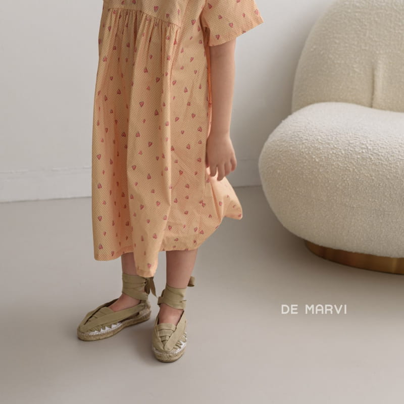 DE MARVI - Korean Children Fashion - #Kfashion4kids - Heart One-piece - 6