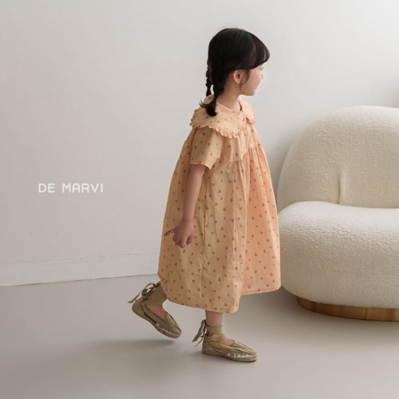 DE MARVI - Korean Children Fashion - #Kfashion4kids - Heart One-piece - 7