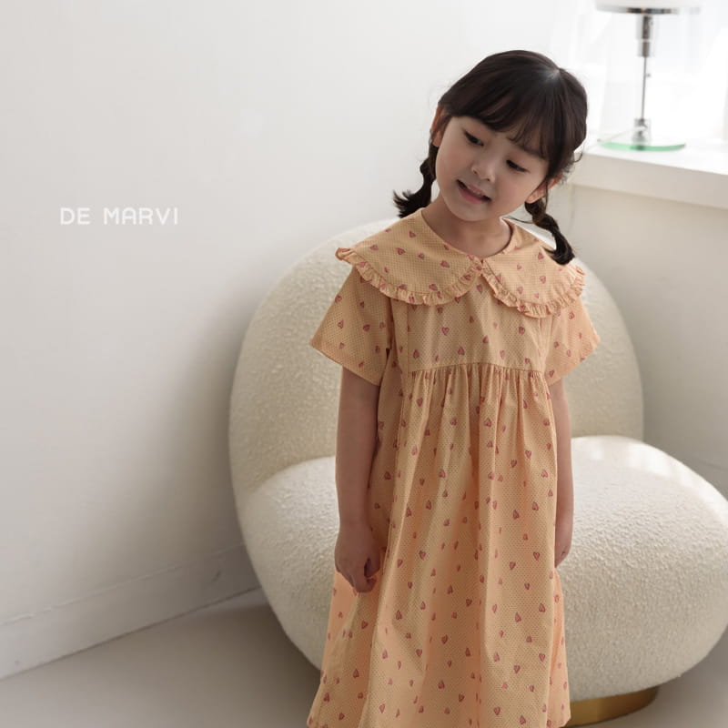 DE MARVI - Korean Children Fashion - #Kfashion4kids - Heart One-piece - 8
