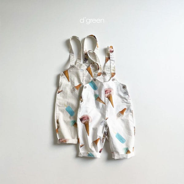 DIGREEN - Korean Children Fashion - #Kfashion4kids - Ice Cream Overall