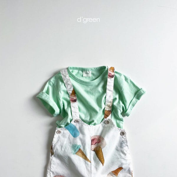 DIGREEN - Korean Children Fashion - #Kfashion4kids - Ice Cream Overall - 9
