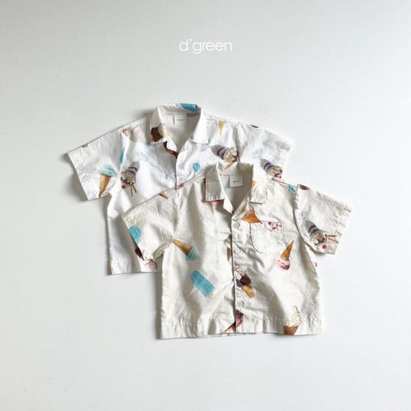 DIGREEN - Korean Children Fashion - #Kfashion4kids - Icecream Shirt 