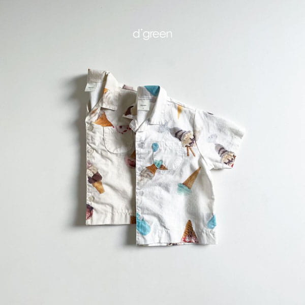 DIGREEN - Korean Children Fashion - #Kfashion4kids - Icecream Shirt  - 5
