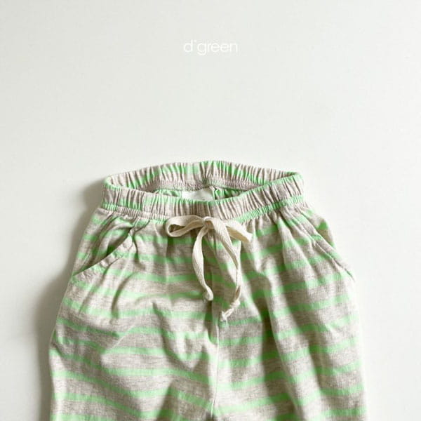 DIGREEN - Korean Children Fashion - #Kfashion4kids - Stripe Jogger Pants - 5