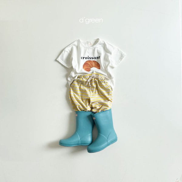DIGREEN - Korean Children Fashion - #Kfashion4kids - Stripe Jogger Pants - 8