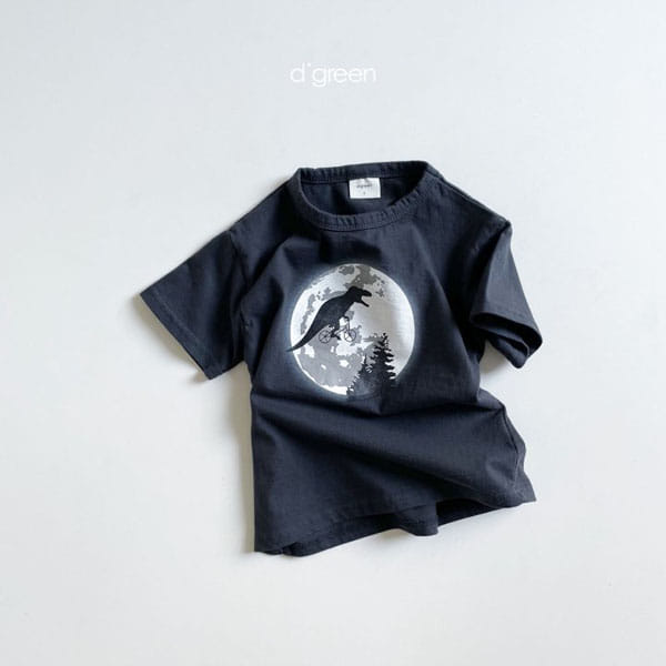 DIGREEN - Korean Children Fashion - #Kfashion4kids - Dino Moon Tee - 3