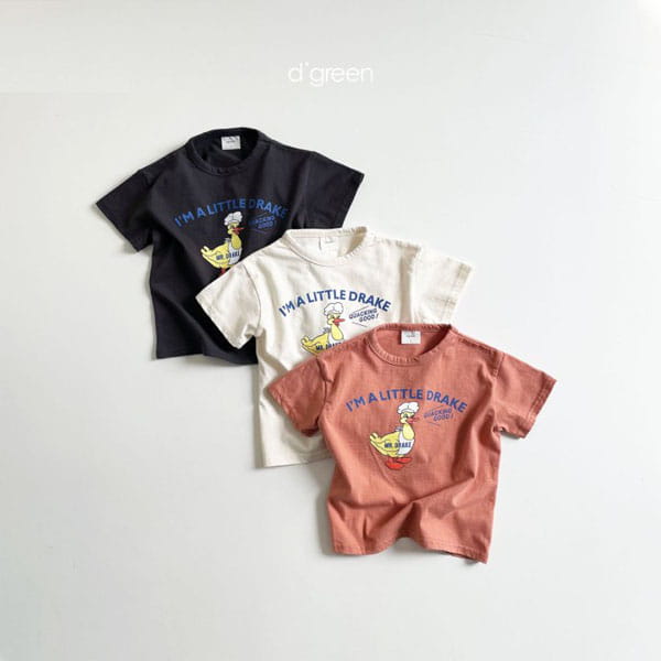 DIGREEN - Korean Children Fashion - #Kfashion4kids - Duck Tee