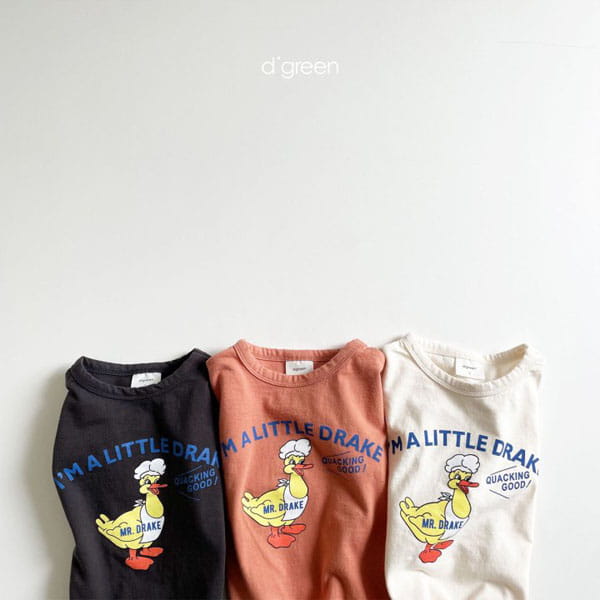 DIGREEN - Korean Children Fashion - #Kfashion4kids - Duck Tee - 2