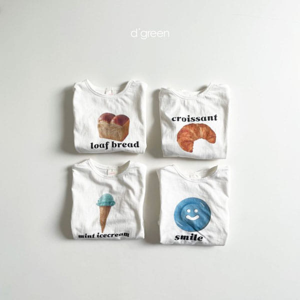 DIGREEN - Korean Children Fashion - #Kfashion4kids - Square Tee