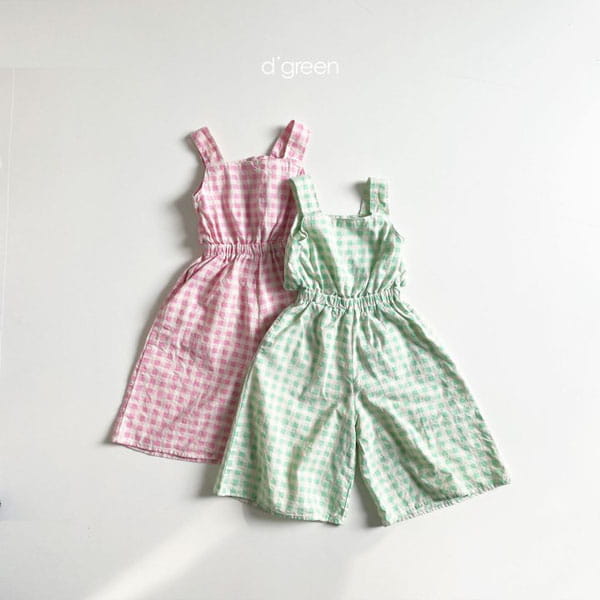 DIGREEN - Korean Children Fashion - #Kfashion4kids - High Pitched Jumpsuit 