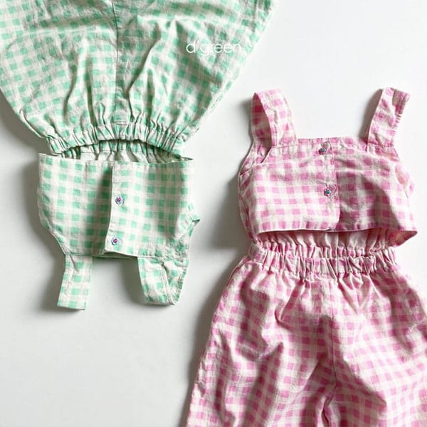 DIGREEN - Korean Children Fashion - #Kfashion4kids - High Pitched Jumpsuit  - 5