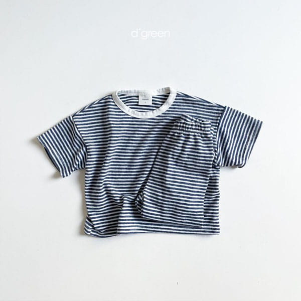 DIGREEN - Korean Children Fashion - #Kfashion4kids - Papillon Top Bottom Set - 7