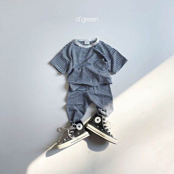 DIGREEN - Korean Children Fashion - #Kfashion4kids - Papillon Top Bottom Set - 9