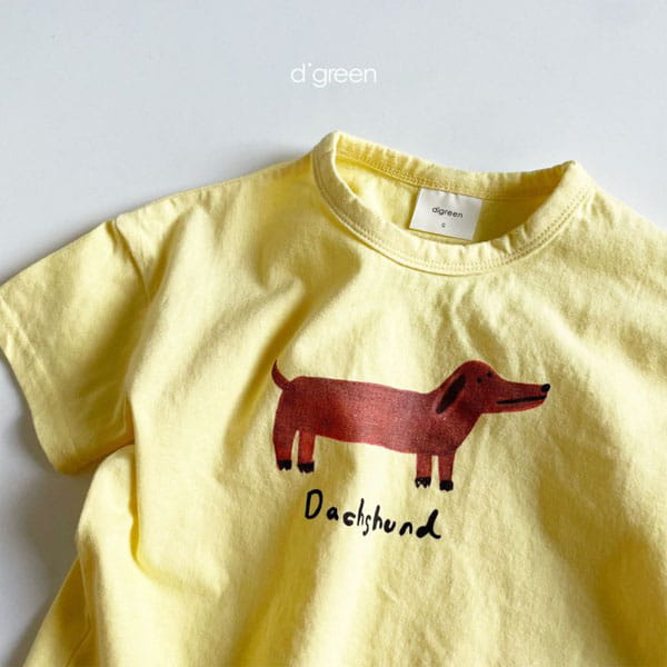 DIGREEN - Korean Children Fashion - #Kfashion4kids - Puppy Friends Tee - 3