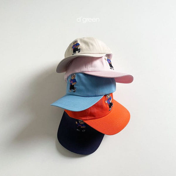 DIGREEN - Korean Children Fashion - #Kfashion4kids - Bear Ball Cap - 2