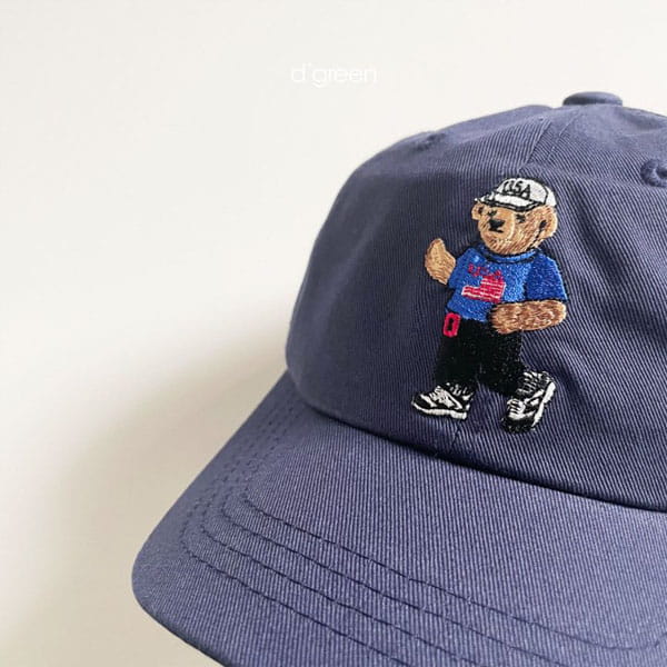 DIGREEN - Korean Children Fashion - #Kfashion4kids - Bear Ball Cap - 4