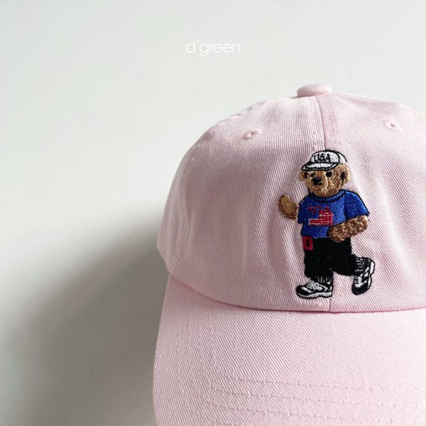 DIGREEN - Korean Children Fashion - #Kfashion4kids - Bear Ball Cap - 7