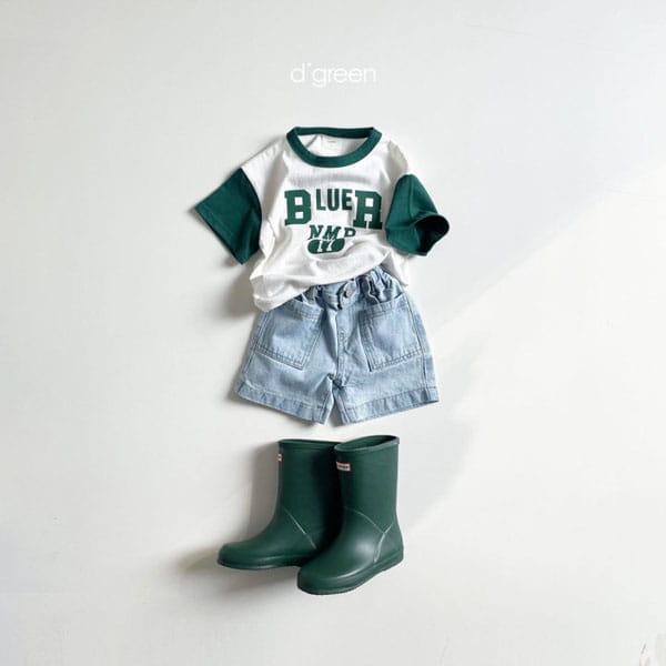 DIGREEN - Korean Children Fashion - #Kfashion4kids - Pocket Denim Shorts - 8