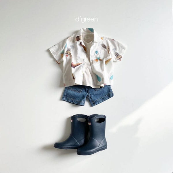 DIGREEN - Korean Children Fashion - #Kfashion4kids - Pocket Denim Shorts - 9