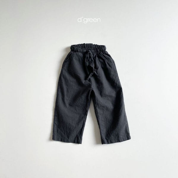 DIGREEN - Korean Children Fashion - #Kfashion4kids - Wide Linen Pants - 6