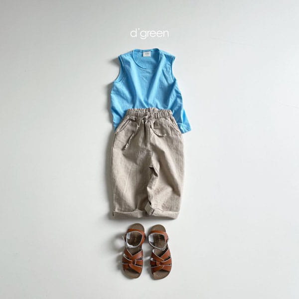 DIGREEN - Korean Children Fashion - #Kfashion4kids - Wide Linen Pants - 8