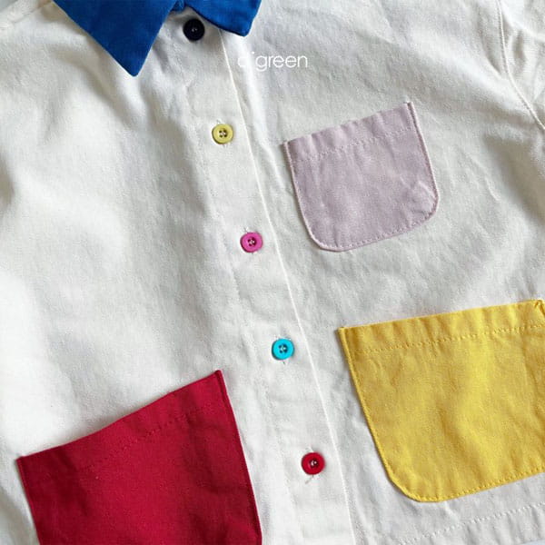 DIGREEN - Korean Children Fashion - #Kfashion4kids - Lego Shirt  - 2