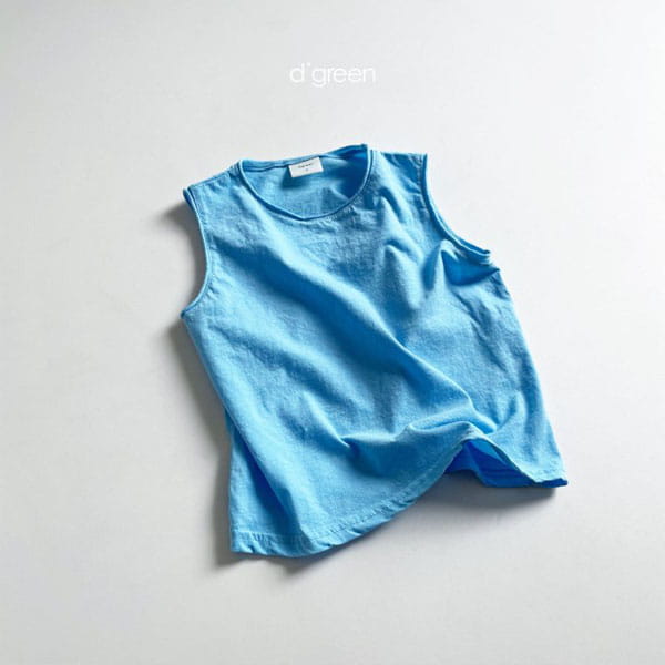 DIGREEN - Korean Children Fashion - #Kfashion4kids - Cutting Sleeveless