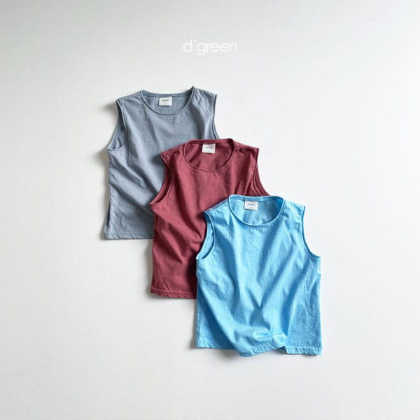 DIGREEN - Korean Children Fashion - #Kfashion4kids - Cutting Sleeveless - 2