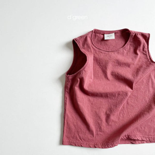 DIGREEN - Korean Children Fashion - #Kfashion4kids - Cutting Sleeveless - 7