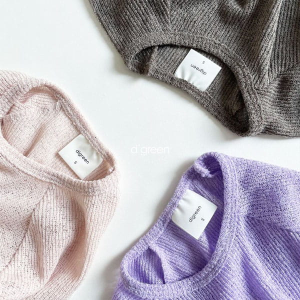 DIGREEN - Korean Children Fashion - #Kfashion4kids - Summer  Knit  - 3