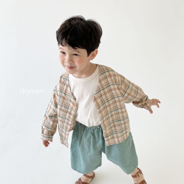 DIGREEN - Korean Children Fashion - #Kfashion4kids - Sketch Shirt