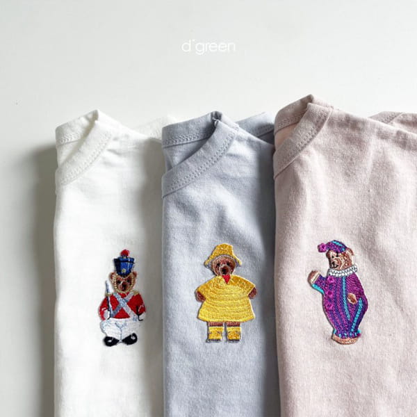 DIGREEN - Korean Children Fashion - #Kfashion4kids - 3 Bears Tee - 2