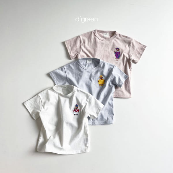 DIGREEN - Korean Children Fashion - #Kfashion4kids - 3 Bears Tee - 3