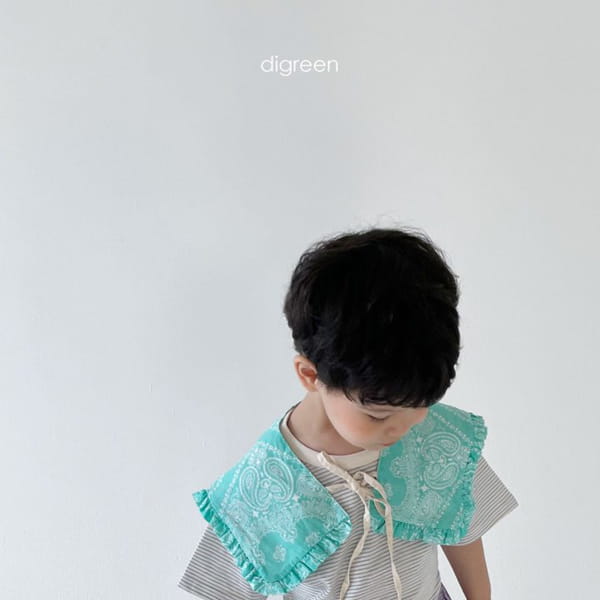 DIGREEN - Korean Children Fashion - #Kfashion4kids - Paisely Neck Cape - 10