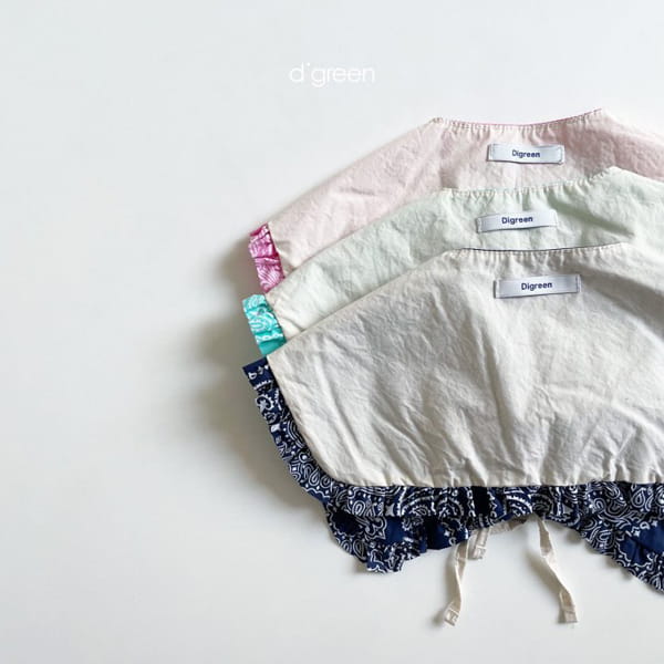 DIGREEN - Korean Children Fashion - #Kfashion4kids - Paisely Neck Cape - 4