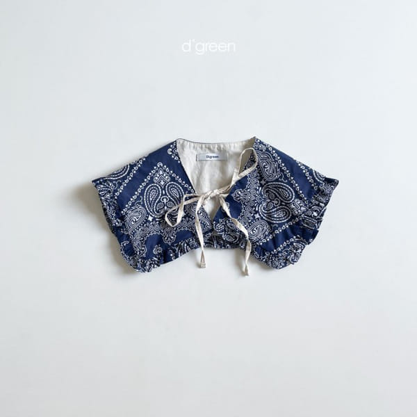 DIGREEN - Korean Children Fashion - #Kfashion4kids - Paisely Neck Cape - 5