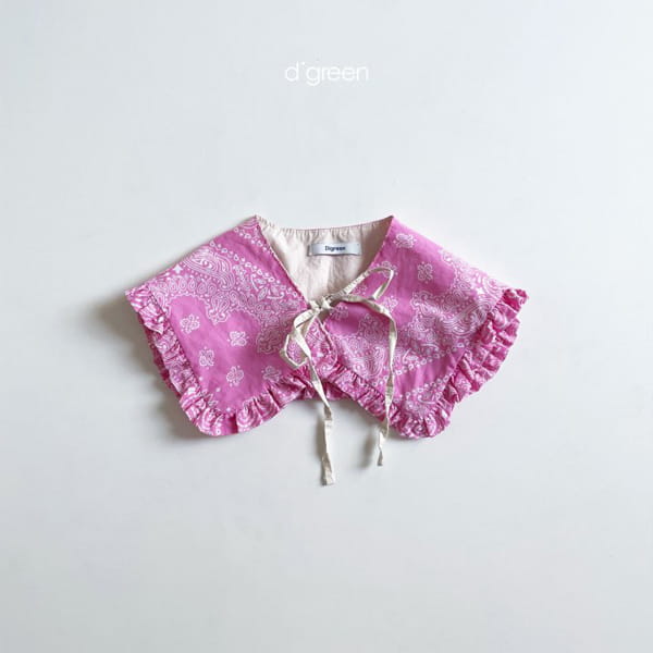 DIGREEN - Korean Children Fashion - #Kfashion4kids - Paisely Neck Cape - 8
