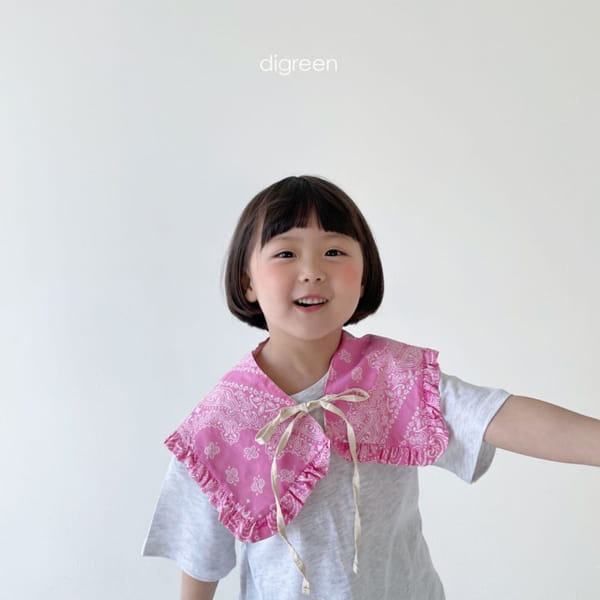 DIGREEN - Korean Children Fashion - #Kfashion4kids - Paisely Neck Cape - 9