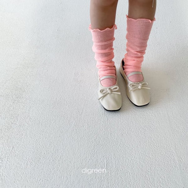 DIGREEN - Korean Children Fashion - #Kfashion4kids - Islet Knee Socks [set of 4] - 10