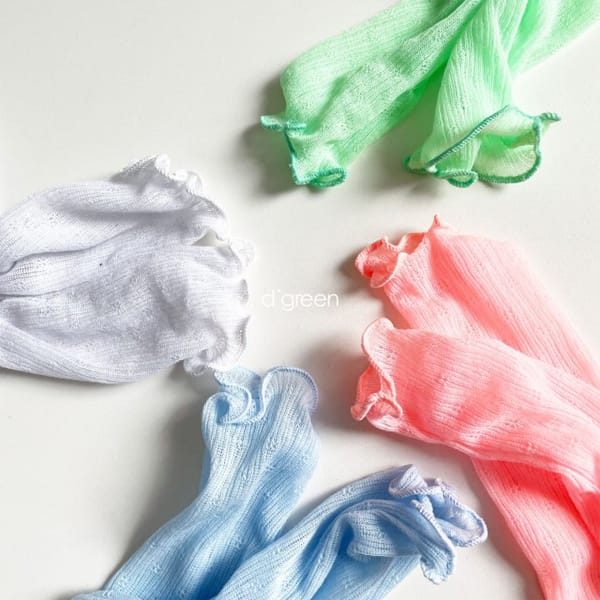DIGREEN - Korean Children Fashion - #Kfashion4kids - Islet Knee Socks [set of 4] - 5