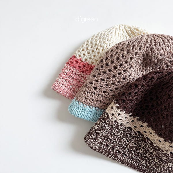 DIGREEN - Korean Children Fashion - #Kfashion4kids - Raphia Buckethat - 10