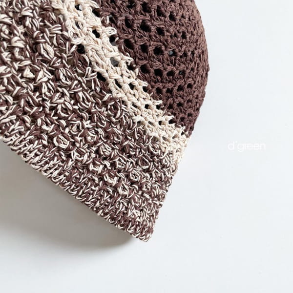 DIGREEN - Korean Children Fashion - #Kfashion4kids - Raphia Buckethat - 2