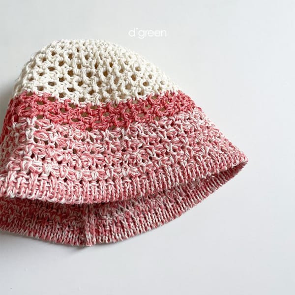 DIGREEN - Korean Children Fashion - #Kfashion4kids - Raphia Buckethat - 3