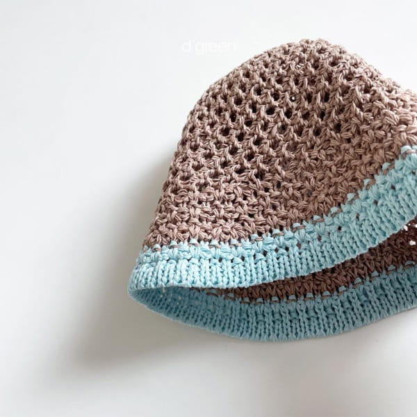 DIGREEN - Korean Children Fashion - #Kfashion4kids - Raphia Buckethat - 4