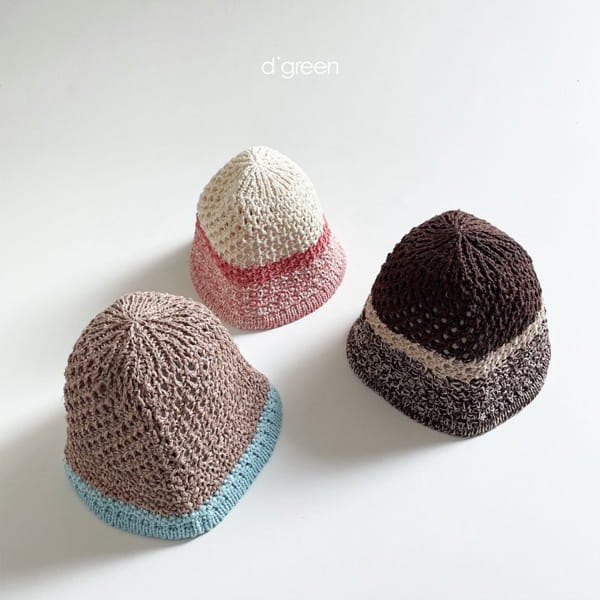 DIGREEN - Korean Children Fashion - #Kfashion4kids - Raphia Buckethat - 5