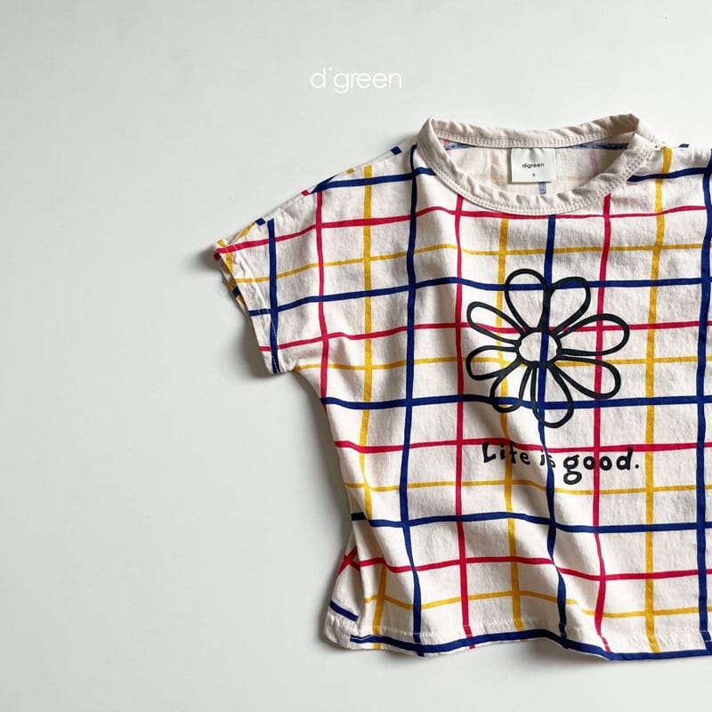 DIGREEN - Korean Children Fashion - #Kfashion4kids - Toy Check Tee - 10
