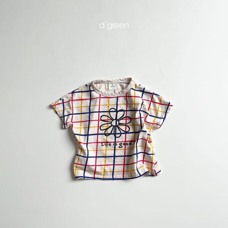 DIGREEN - Korean Children Fashion - #Kfashion4kids - Toy Check Tee - 2
