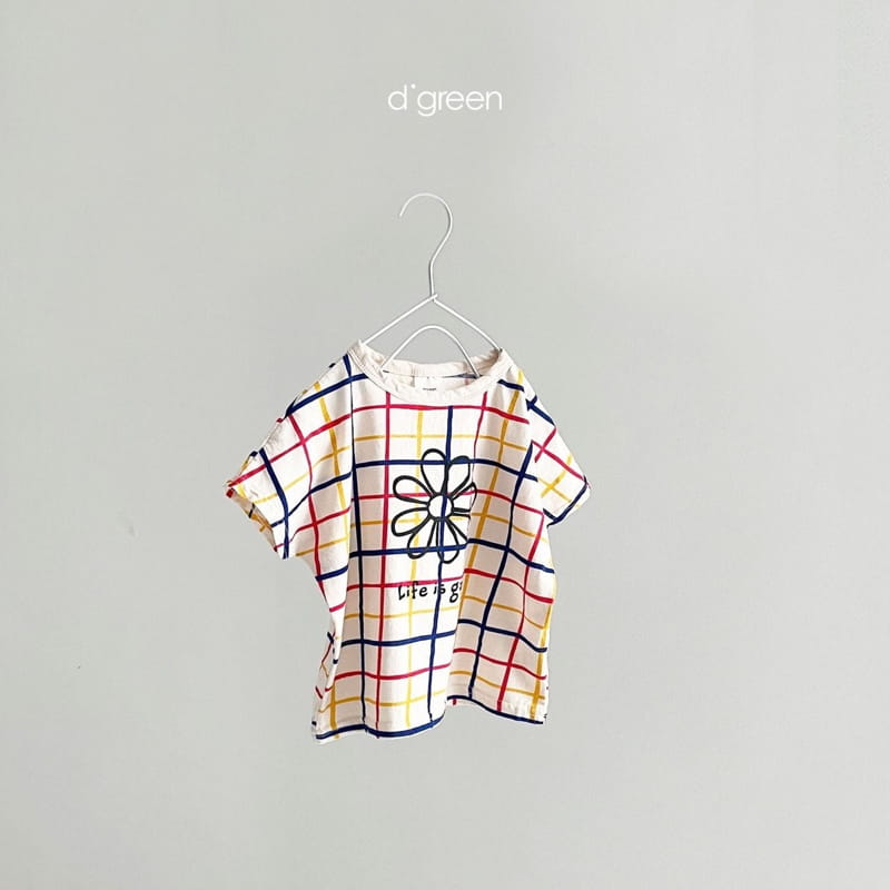DIGREEN - Korean Children Fashion - #Kfashion4kids - Toy Check Tee - 4