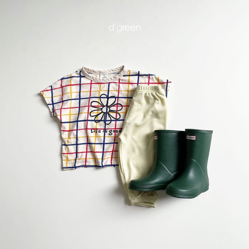 DIGREEN - Korean Children Fashion - #Kfashion4kids - Toy Check Tee - 9